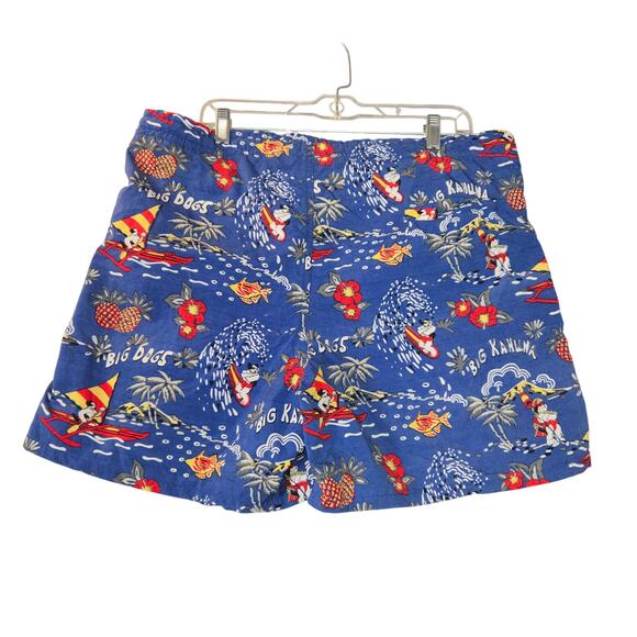 Big Dogs Men Small Swim Trunks Swimsuit Board Shorts Big Kahuna Vacation Beach - Picture 6 of 16